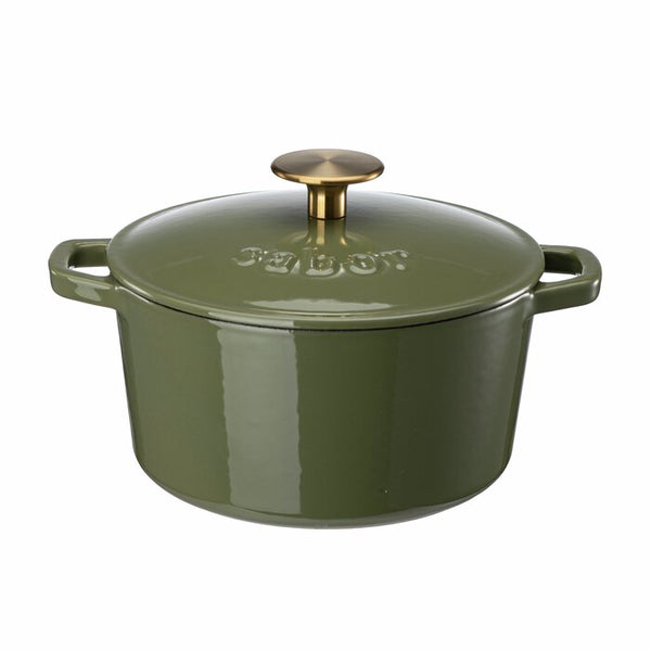 Sabor Classic Gjutjärnsgryta 2 L grön