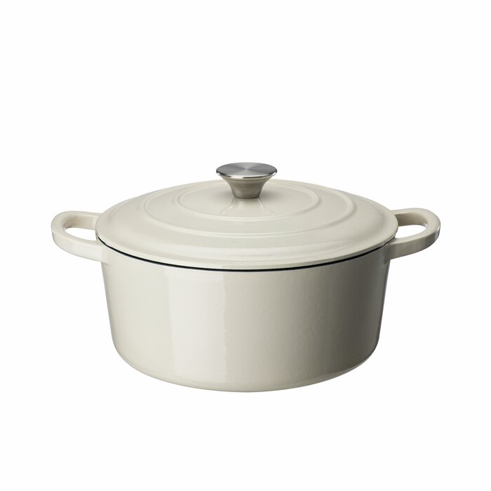 Sabor Basic Gjutjärnsgryta 4,2 L creme