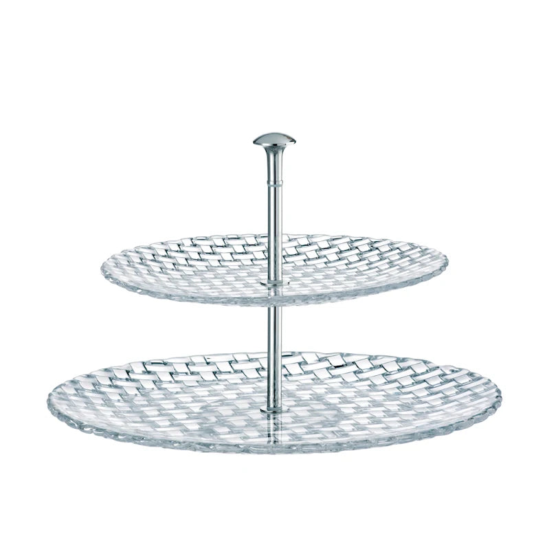 Nachtmann Bossa Nova 2-vånings kakfat 23cm +32cm