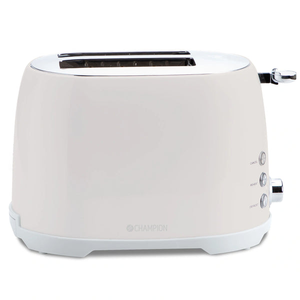 Champion – Brödrost 2 skivor 800W BR610 Creme White Series