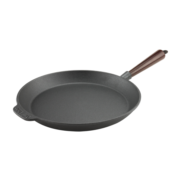 Carl Victor Gjutjärn Gjutjärns Stekpanna 28 cm Trähandtag