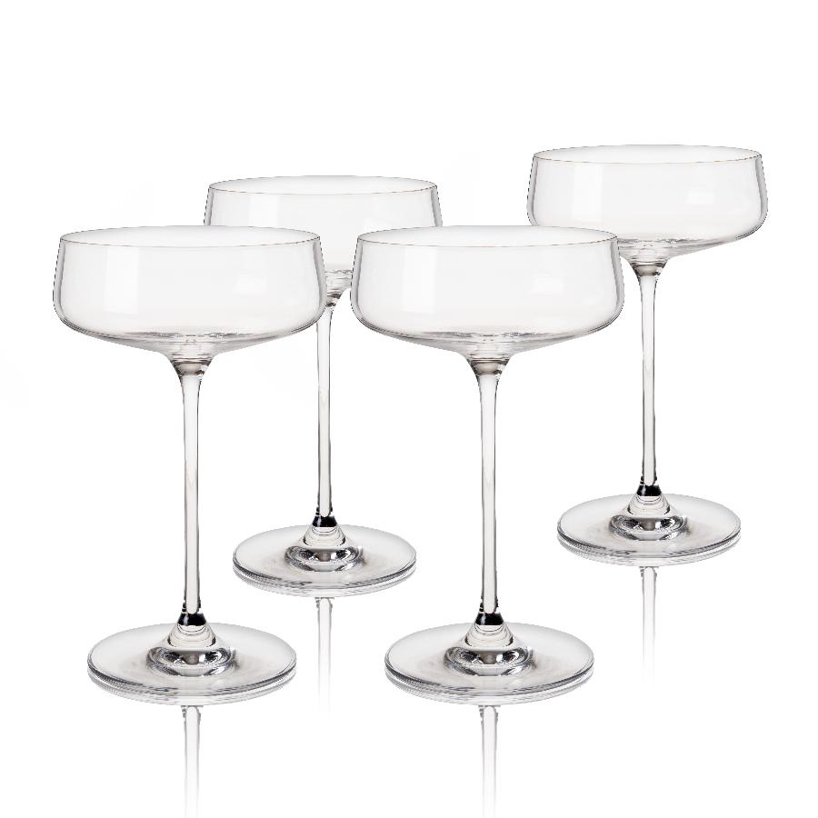 Viski Reserve Julien coupeglas i kristall, 4-pack
