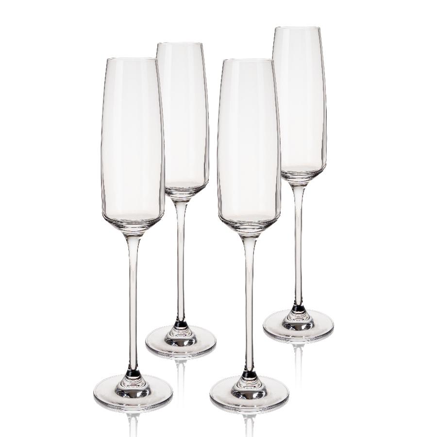 Viski Reserve Julien champagneglas i kristall, 4-pack