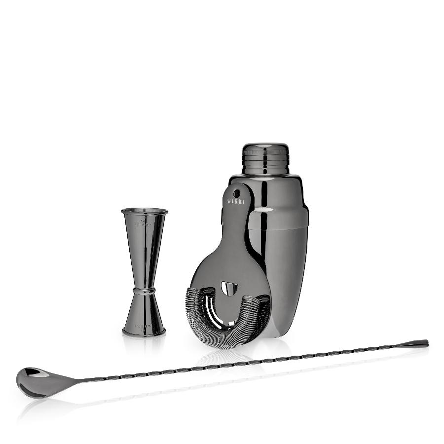 Viski Mixologist barset, gunmetal