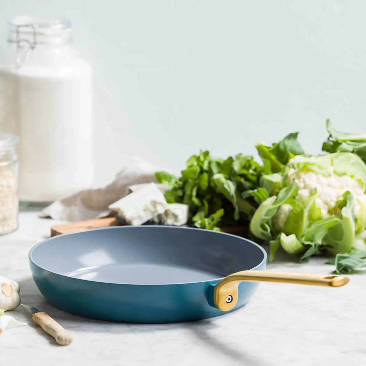 GreenPan Evolution stekpanna 30 cm – Blå