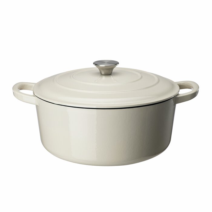 Sabor Basic Gjutjärnsgryta 6,5 L cream