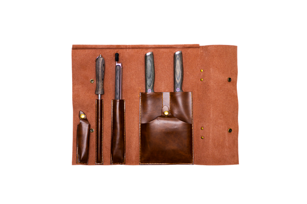 Hâws Santo BBQ‑set 6 delar – med läderfodral