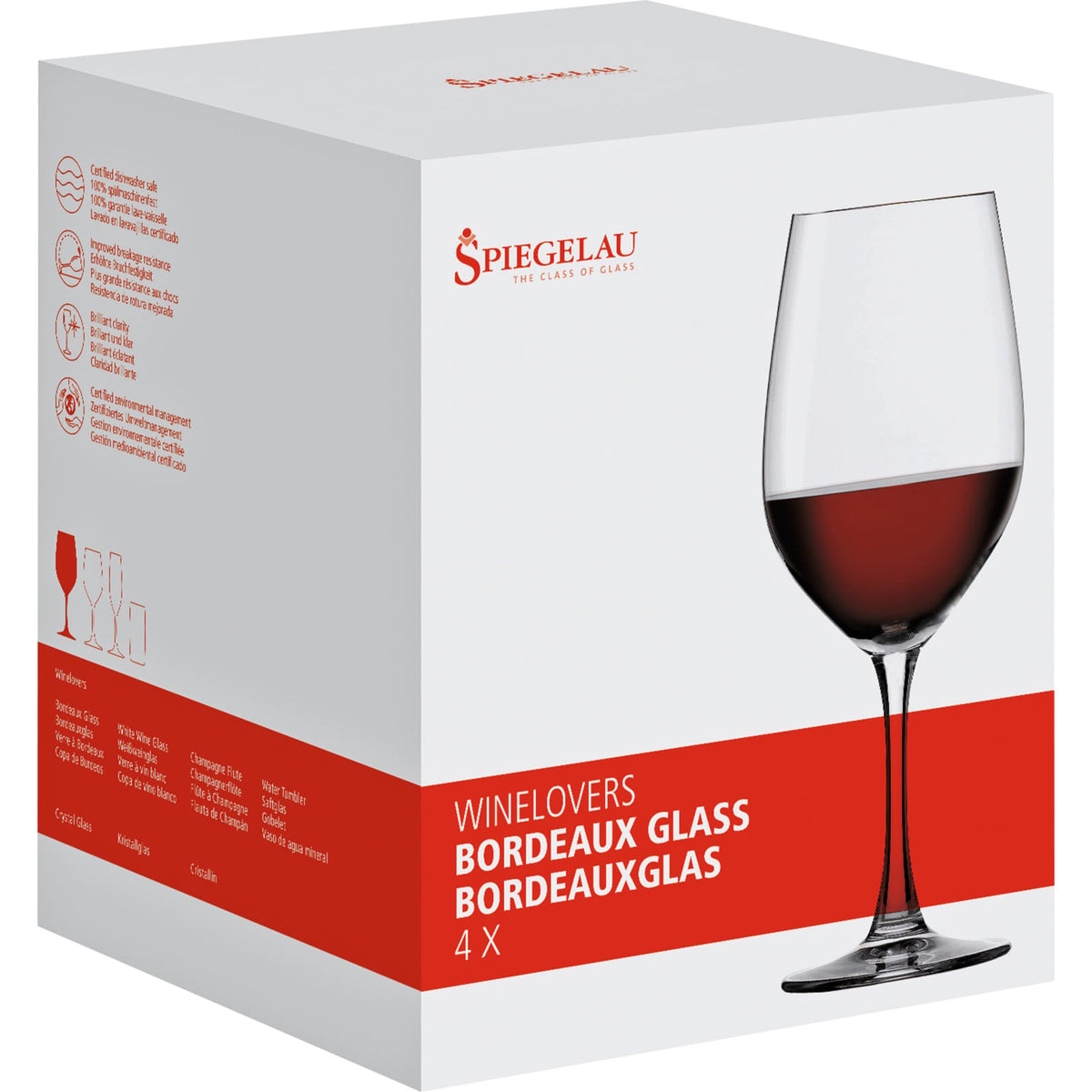 Spiegelau Winelovers Rödvinsglas 58 cl 4-p