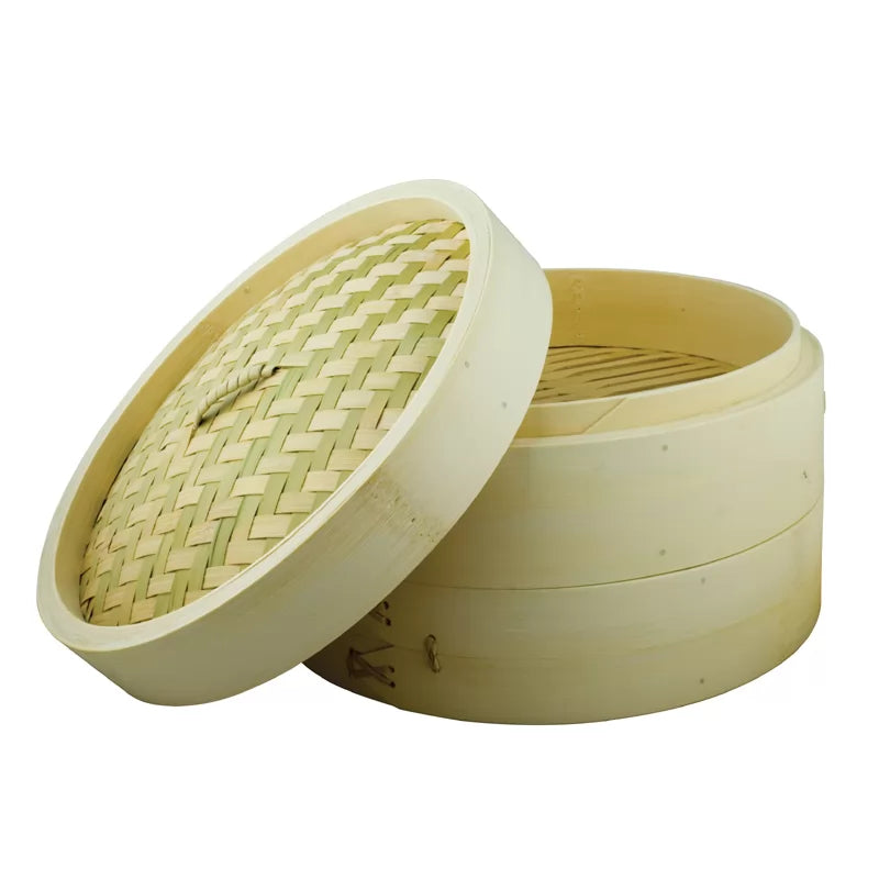 School Of Wok Bambu Steamer / Ångkokare 25cm