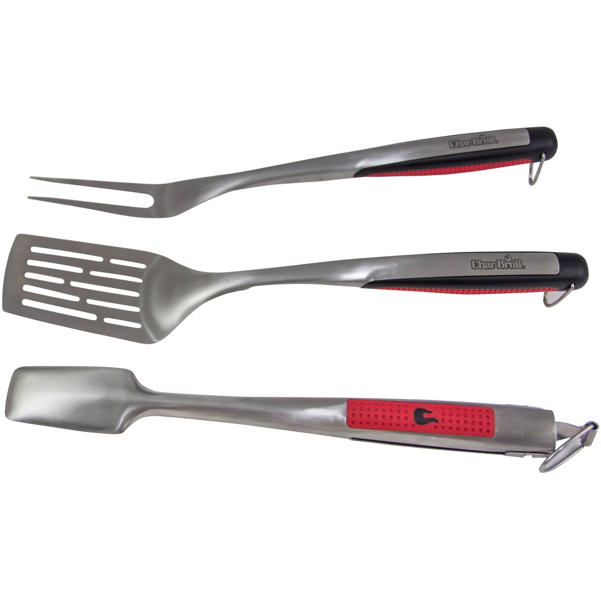 Char-Broil – Comfort Grip redskapset 3 delar