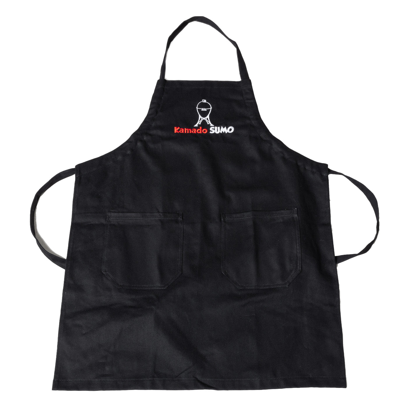 Kamado Sumo Förkläde bomull - Svart