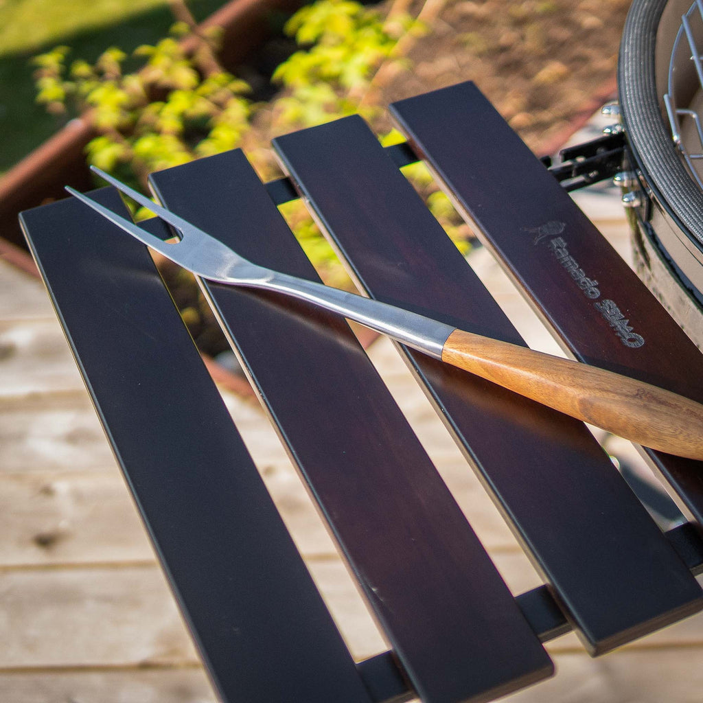 Kamado Sumo Grillgaffel Akacia