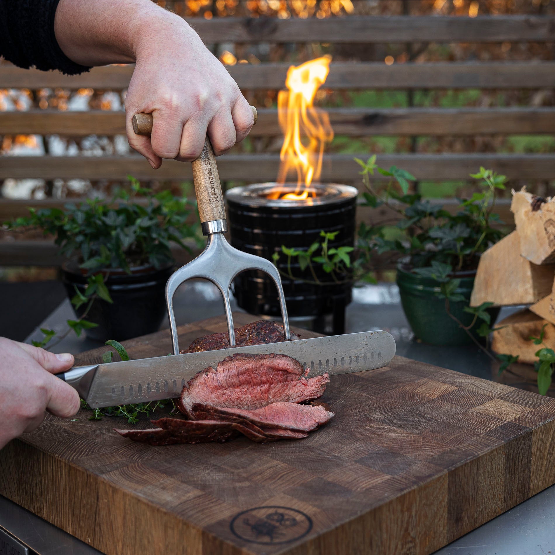 Kamado Sumo Meat Fork