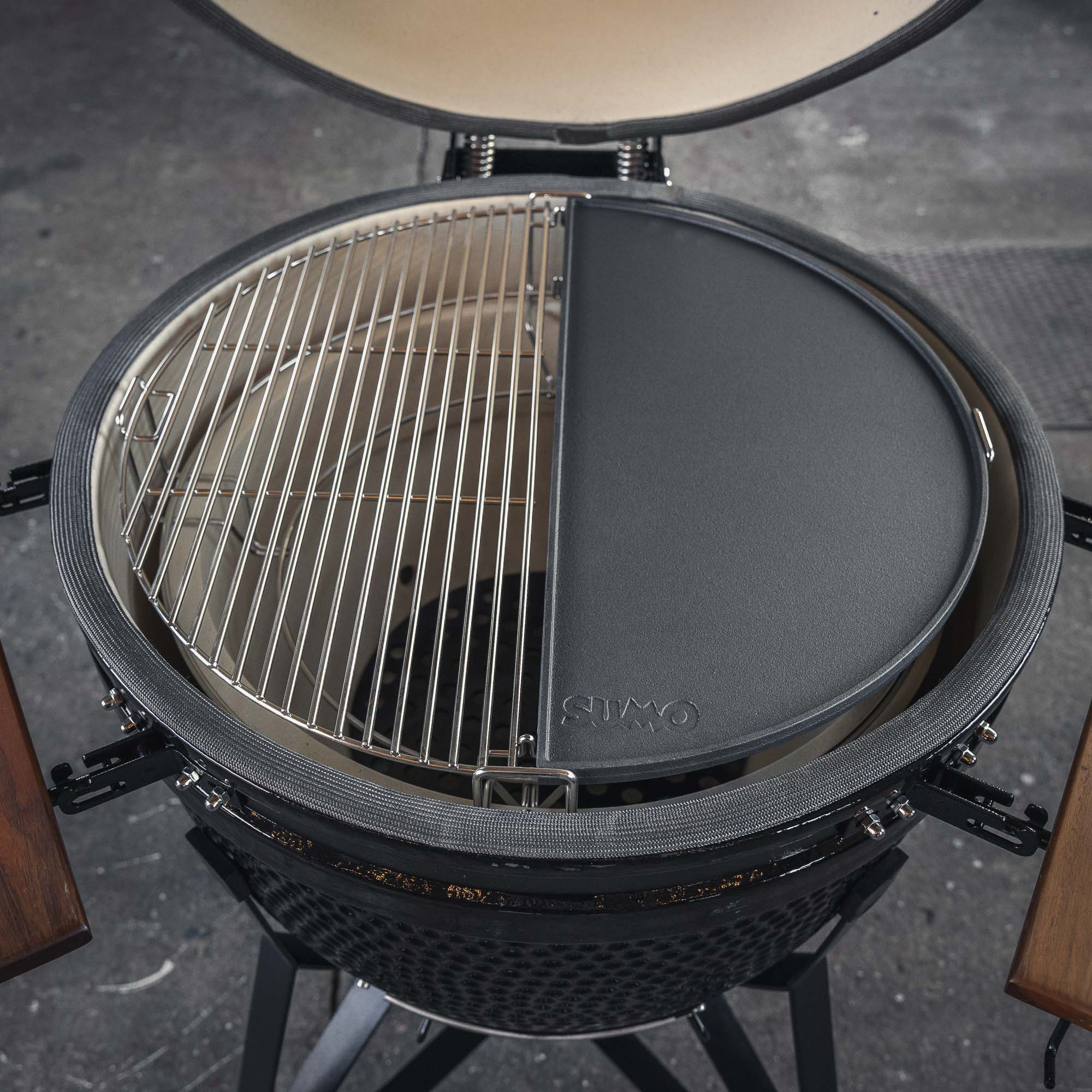 Kamado Sumo Cast Iron Plate Half Moon Maxi/Pro