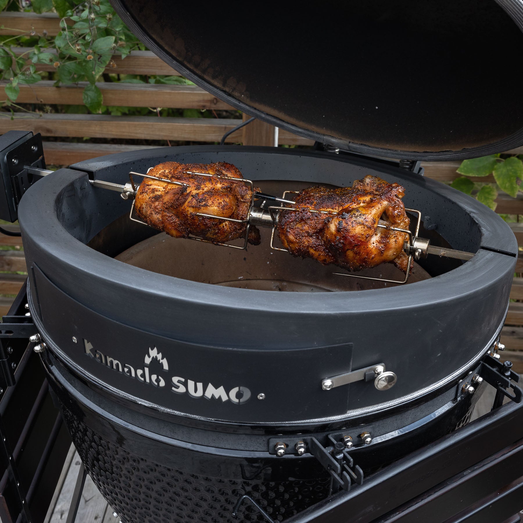 Kamado Sumo Grill Master Oven and Rotisserie Maxi/Pro