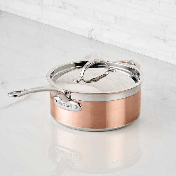 Hestan Copperbond Kastrull Med Extra Handtag 22cm 3,8L
