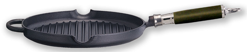 Ronneby Bruk Grillpanna rund, hällpipar, Comfort Line RF/Silikon Ø 28
