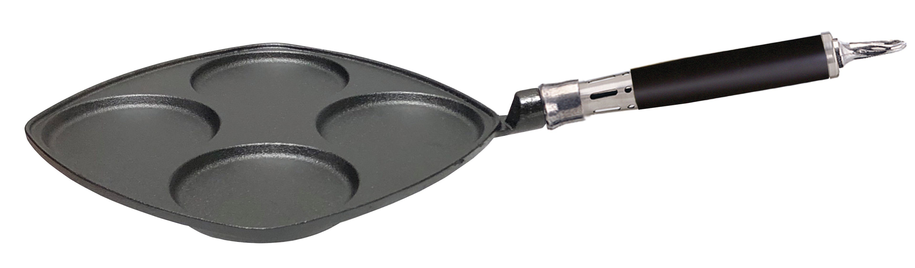 Ronneby Bruk Ägg- & blinipanna, 4 urtag, Comfort Line RF/Silikon 25x25