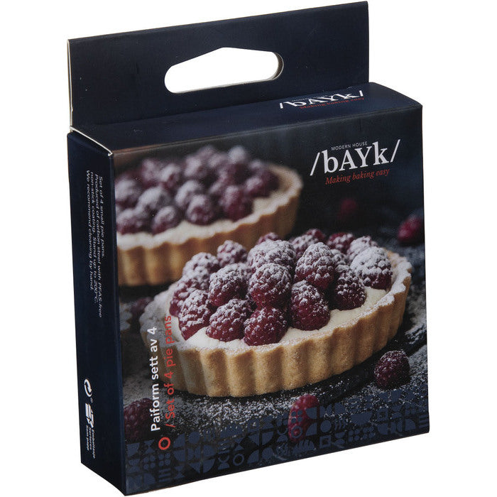 Modern House bAYk Bakform 4-pack