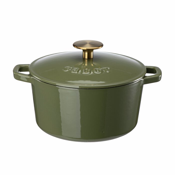 Sabor Classic Gjutjärnsgryta 2 L grön