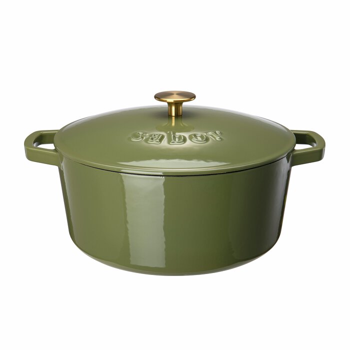 Sabor Classic Gjutjärnsgryta 6,7 L grön