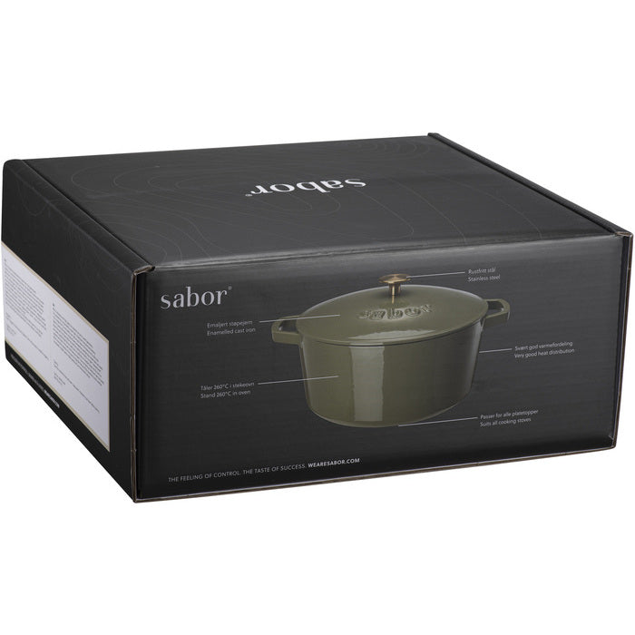 Sabor Classic Gjutjärnsgryta 6,7 L