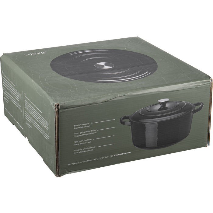 Sabor Basic Gjutjärnsgryta 6,5 L