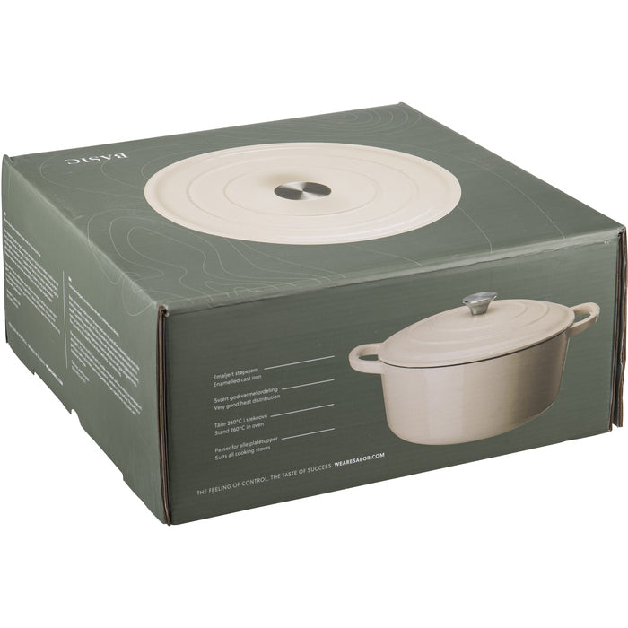 Sabor Basic Gjutjärnsgryta 6,5 L