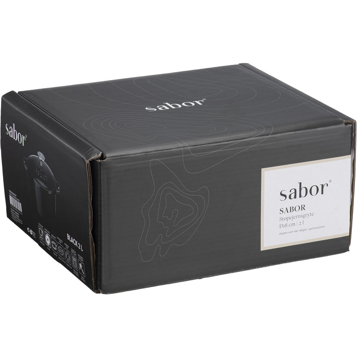 Sabor Classic Gjutjärnsgryta 2 L