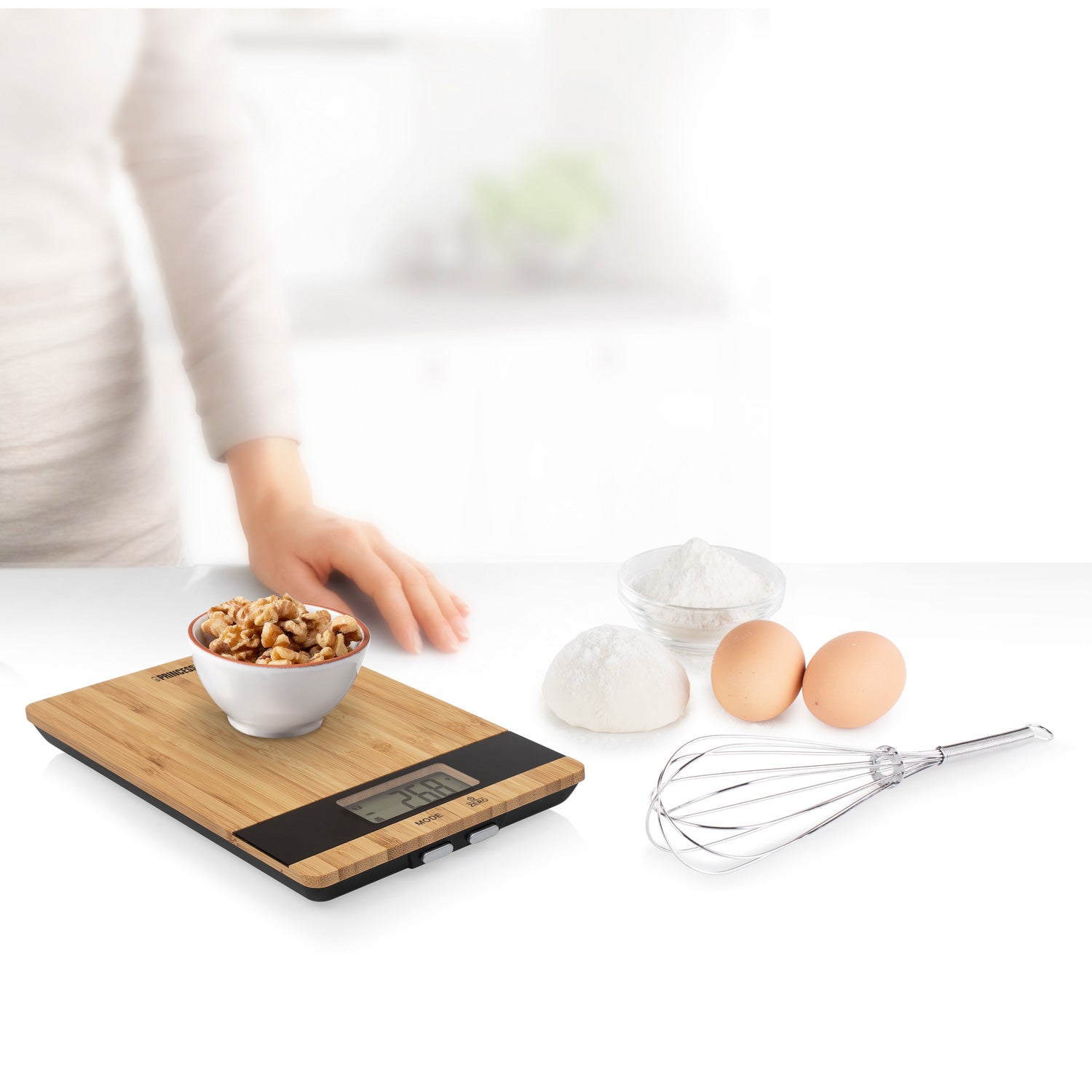 Princess – Köksvåg Bamboo 5kg 492944 Kitchen scale Pure