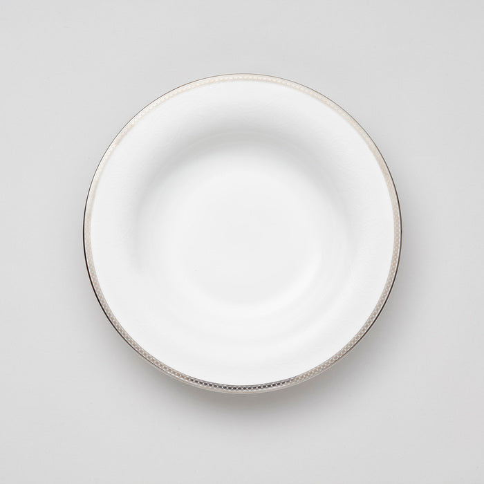 Royal Porcelain Silver Paisley Djup tallrik – bild 4