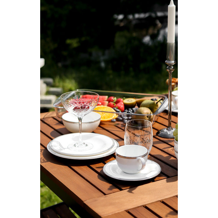 Royal Porcelain Silver Paisley Tallrik – bild 2