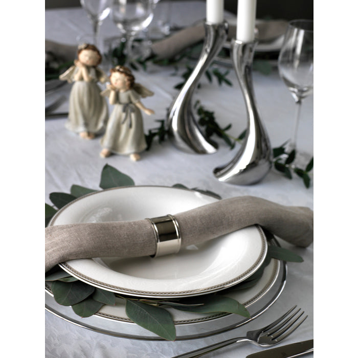 Royal Porcelain Silver Paisley Djup tallrik – bild 3