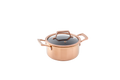 Hâws Santo Gryta 2,2 L med lock Hybridbeläggning Rose Gold