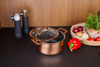 Hâws Santo Gryta 3,4 L med lock Hybridbeläggning Rose Gold