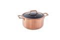 Hâws Santo Gryta 5,8 L med lock Hybridbeläggning Rose Gold