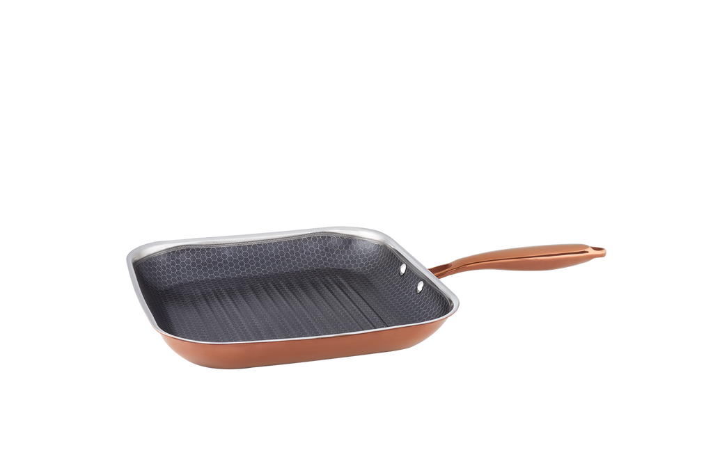 Hâws Santo Grillpanna 28 cm Hybridbeläggning Rose Gold