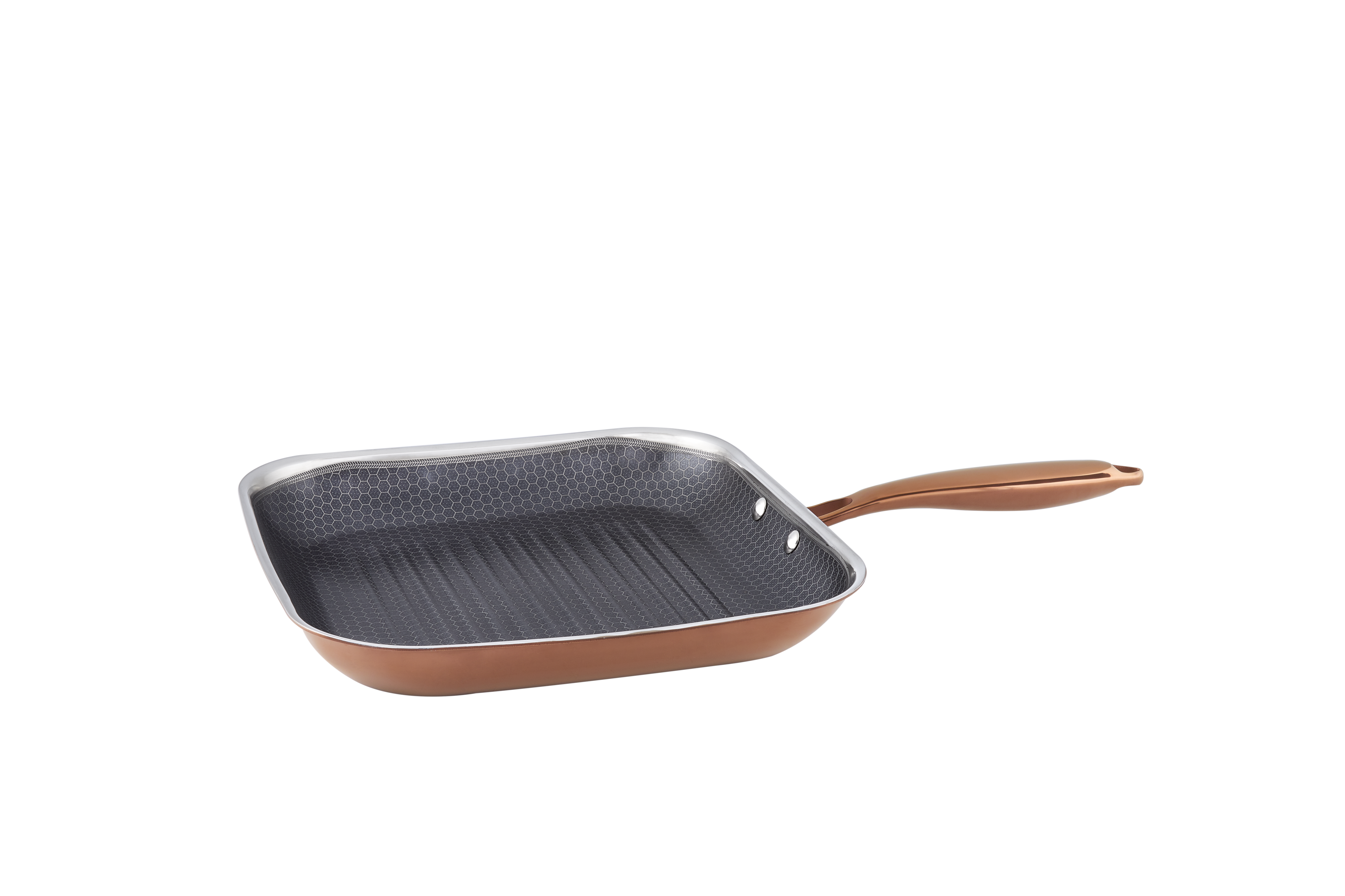 Hâws Santo Grillpanna 28 cm Hybridbeläggning Rose Gold