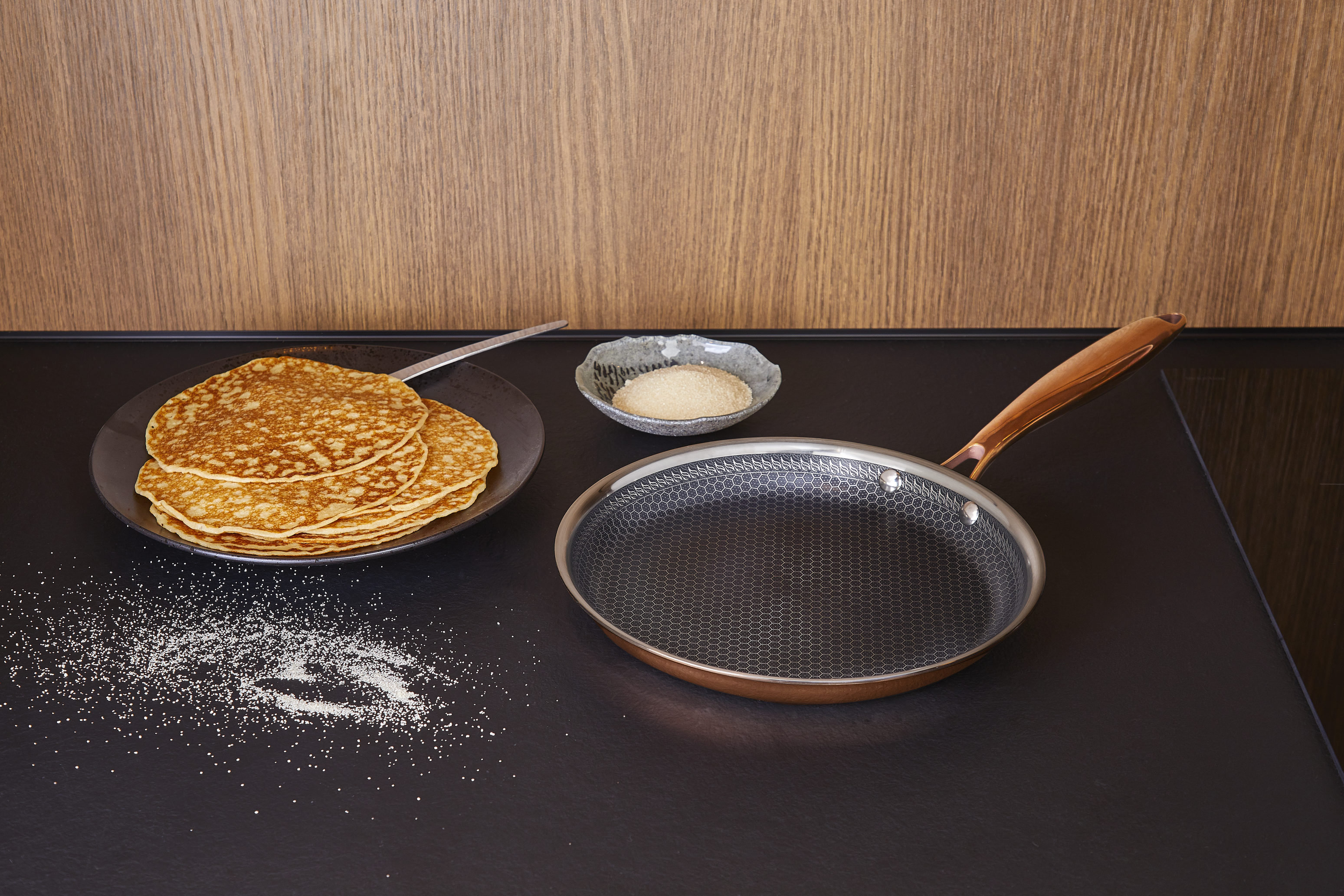 Hâws Santo Pannkakspanna 24 cm Hybridbeläggning Rose Gold