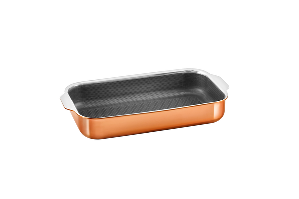 Hâws Santo Ugnsform 30×16 cm 2 mm Hybridbeläggning Rose Gold