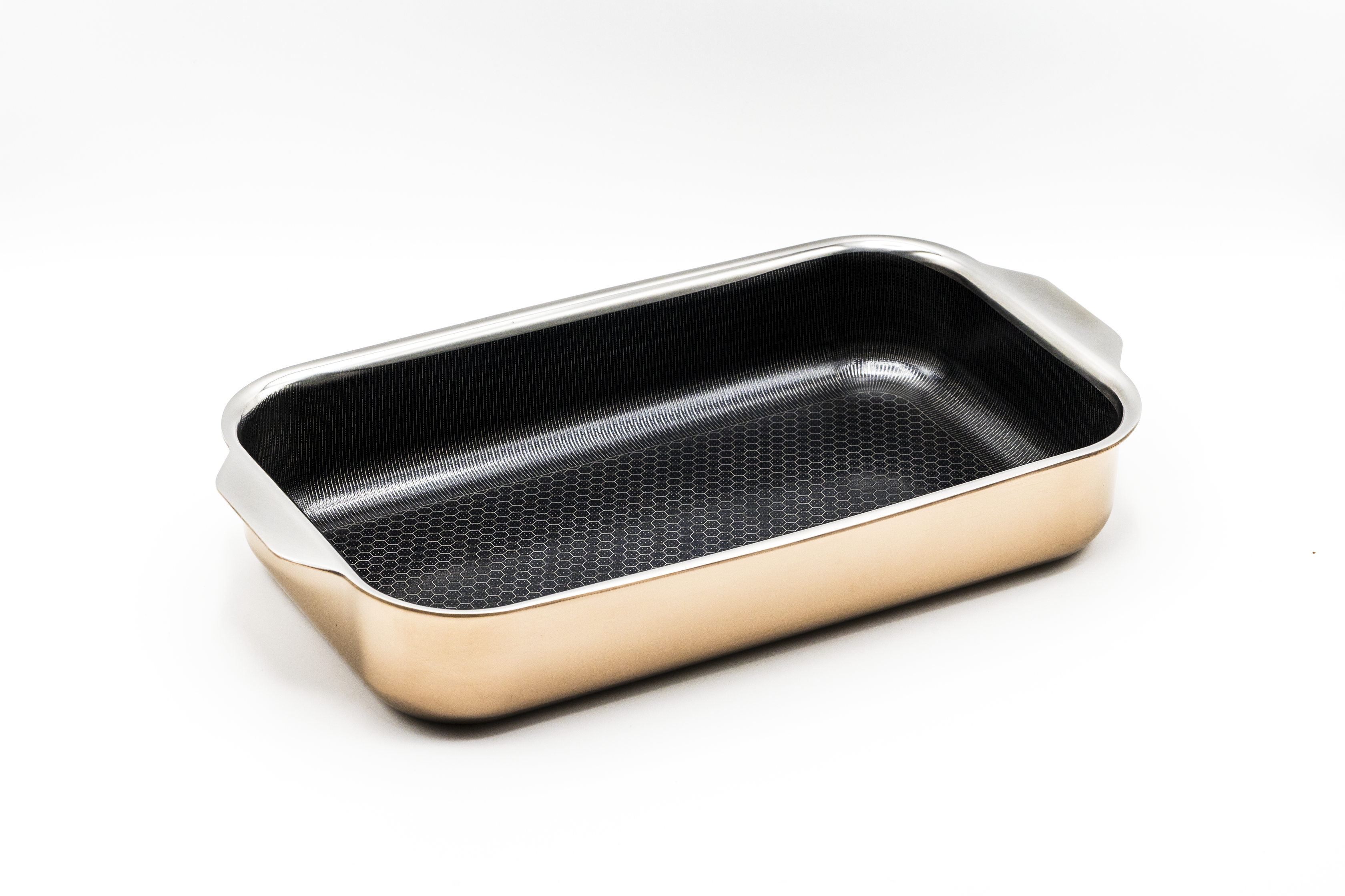 Hâws Santo Ugnsform 32×18 cm 2 mm Hybridbeläggning Rose Gold