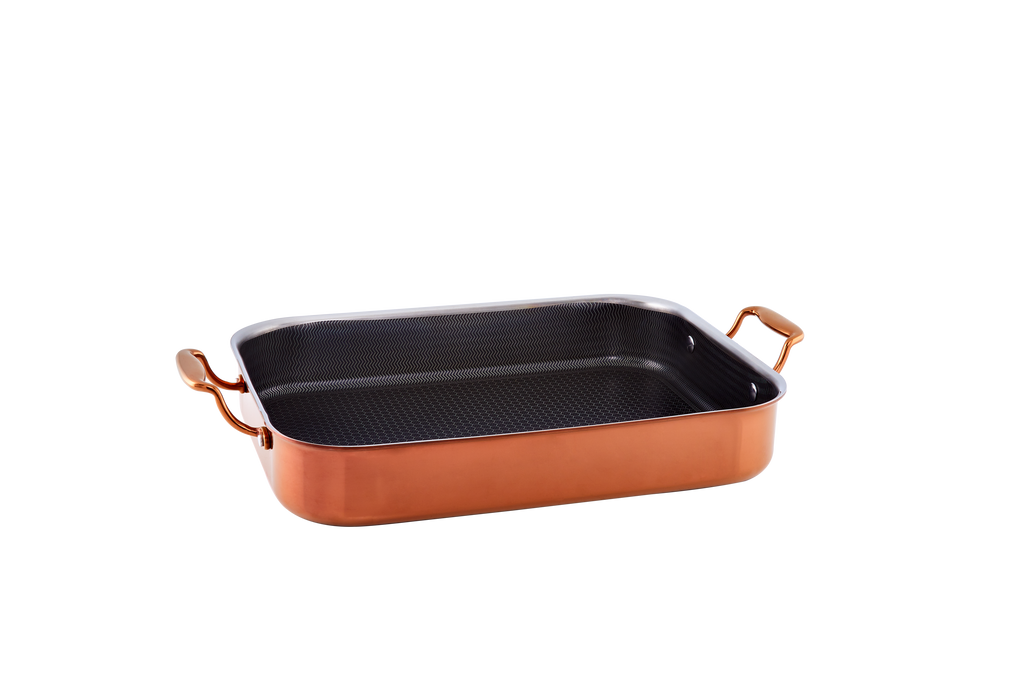 Hâws Santo Ugnsform 31×25 cm 2 mm Hybridbeläggning Rose Gold Classic