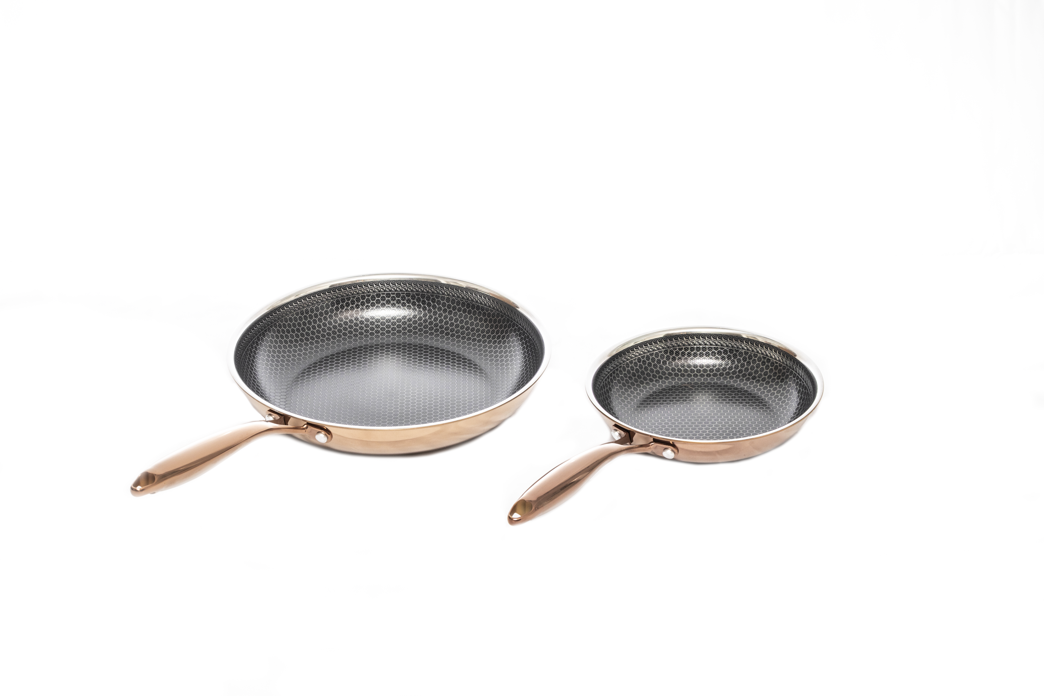 Hâws Santo Stekpanneset 20+28 cm Hybridbeläggning Rose Gold