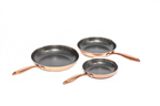 Hâws Santo Stekpanneset 20+24+28 cm Hybridbeläggning Rose Gold