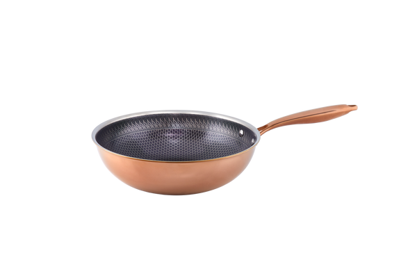 Hâws Santo Wok 28 cm Hybridbeläggning Rose Gold