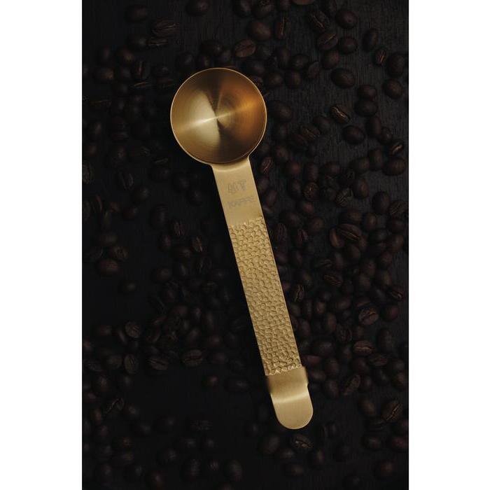 Vargen & Thor Frost - Mässing - Kaffemått med klämma - 20 ml