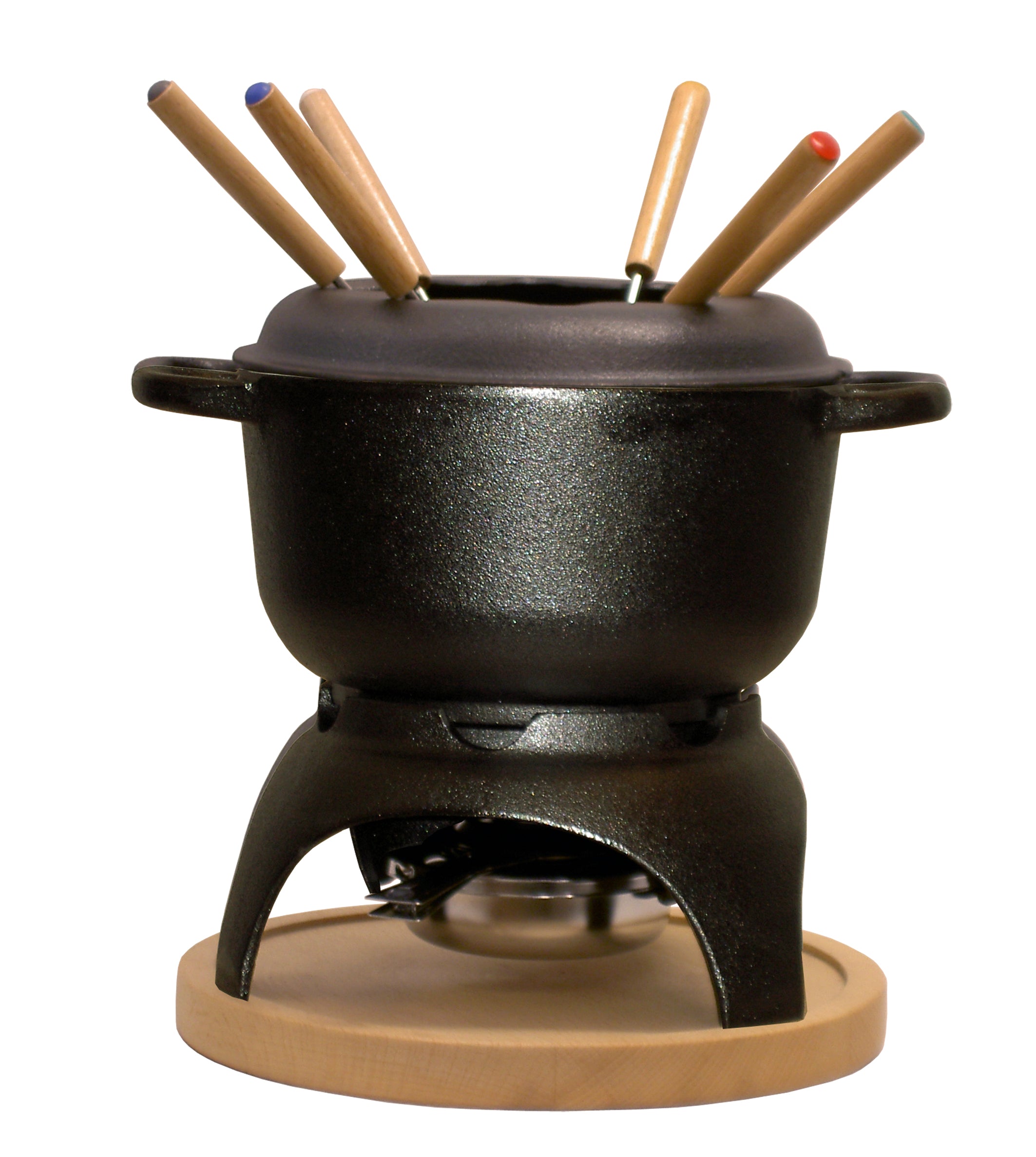 Ronneby Bruk Fondue-set 2 L utan lock Gjutjärn Ø 18