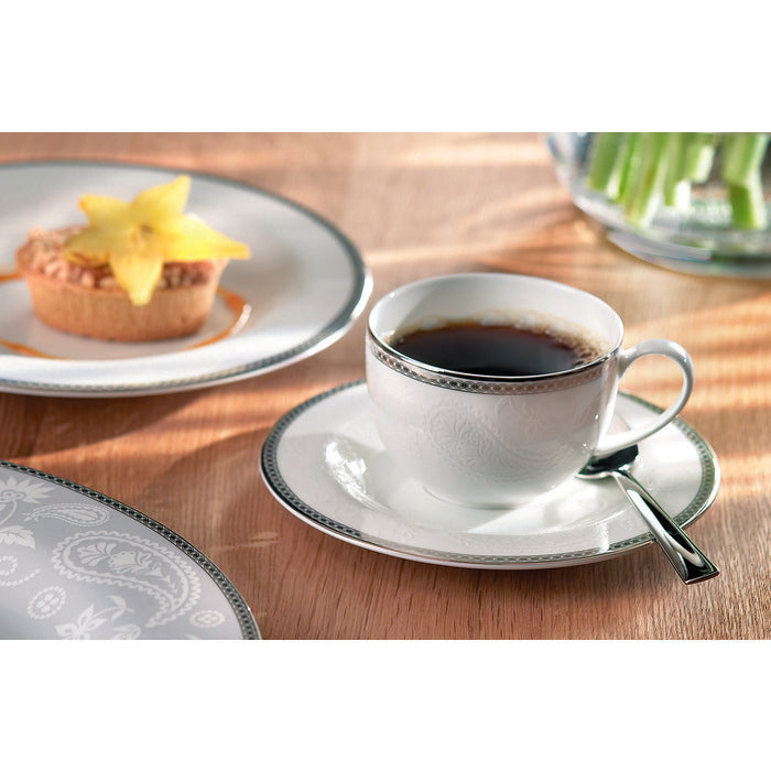 Royal Porcelain Silver Paisley Tallrik – bild 5
