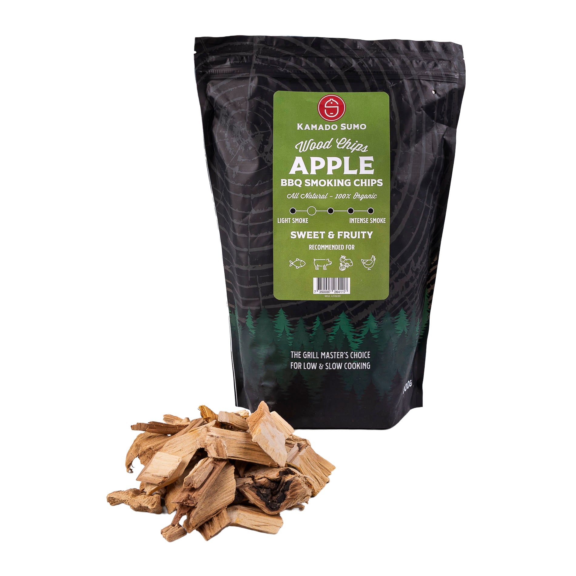 Kamado Sumo Wood Chips - Apple