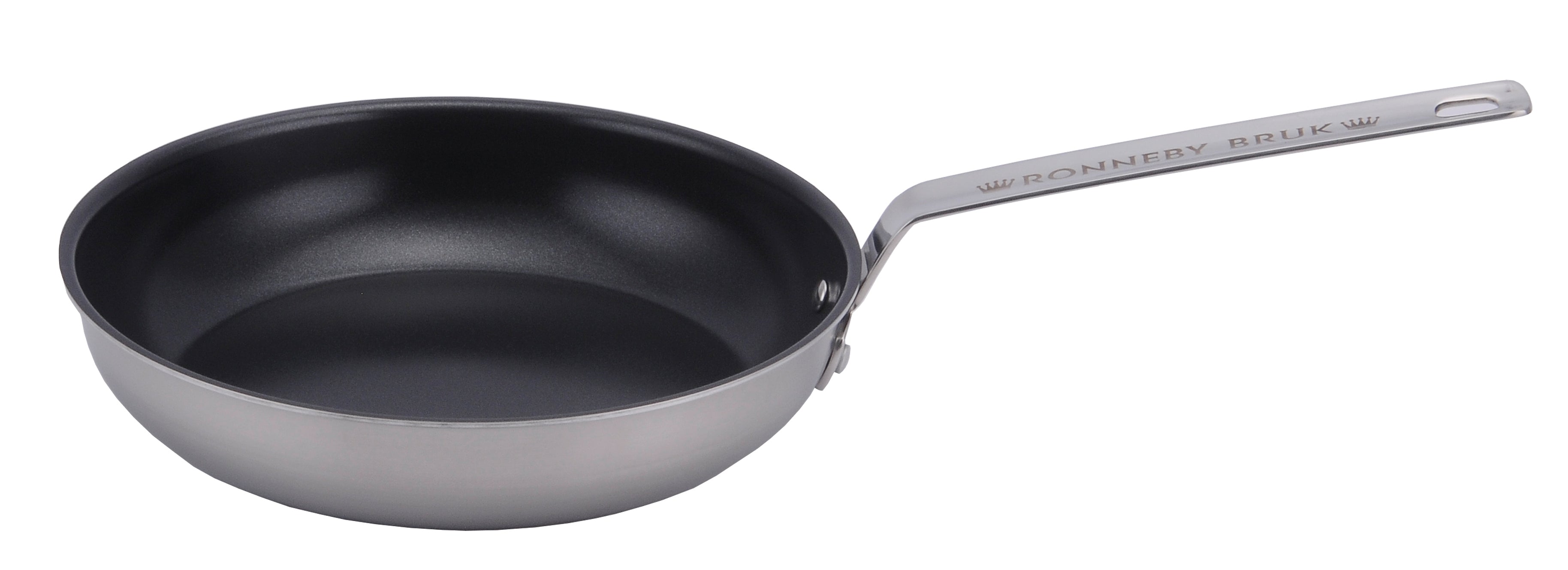 Ronneby Bruk Rostfri stekpanna, keramisk nonstick Rostfritt Ø 26